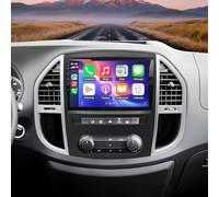 10'' Android 14 Car Stereo for Mercedes-Benz Vito 3 W447 2014-2020 w/Wireless CarPlay Android Auto, Touch Screen Double Din Car Radio GPS Navi WiFi Bluetooth Mirror Link EQ FM RDS SWC Backup Camera