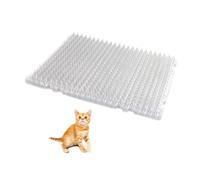 10 Anti-cat Mats 34 * 43cm Pet Deterrent Spikes, Anti-cat Sting Mats, Indoor and Outdoor Sofa Bed Plant Repellent Fence, Pet Deterrent Mats for Cats and Dogs, Spiked Cat-away Plastic Mats