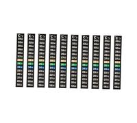 ＡＷＨＡＯ 10 Aquarium Thermometer Strips, Easy-to-install And High-performance Temperature Indicators for Testing The Temperature of