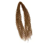 10 Artificial Hair Braids with Double Turn Spirals Heat Immune Substance Quick Installation for Flexible Costume Appearance Set Artificial Braids Hair