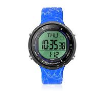 10 ATM 100m Waterproof Digital Sports Watch for Swimming and Diving, with Functions Chronograph, Stopwatch, Timer, Countdown, Calendar, Dual Time Zone, Alarm, 12 or 24 Hour Format Switchable