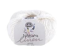10 balls DMC Natura Linen White