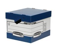 10 Bankers Box Heavy Duty Ergo Archive Office Storage Lid and Handles Stackable