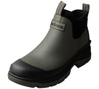(10) Barbour Ridge Mens Wellington Boots in Uniform Green