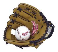 10" Baseball Glove Vinyl Ball Kids Starter Set