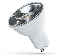 10° Beam Angle LED GU10 Spotlight 6 Watt 400-460 Lumen Warm White/Neutral White/Cool White (Pack of 10)