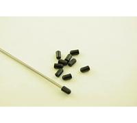 10 BIKE MUDGUARD STAY RUBBER END PROTECTIVE CAPS 3mm BLUEMEL SINGLE STAY TYPE