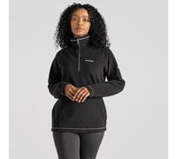 (10, Black) Craghoppers Womens Miska VI Half Zip Warm Winter Pullover Fleece