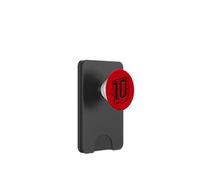 10 Black "Perfect Ten" - Number 10 for Sports Teams PopSockets PopWallet for MagSafe