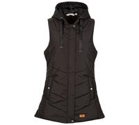 (10, Black) Trespass Womens Gilet Bodywarmer Hooded Juniper