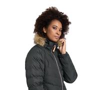(10, Black) Trespass Women's Padded Casual Jacket - Nadina