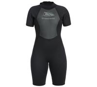 Trespass Womens Wetsuit 3mm Short Length 7mm Zipper Mesh Chest Panels Astor