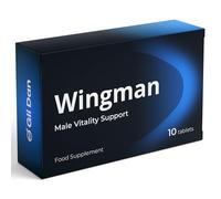 10 Blue Tablets | Rapid Action Performance Supplement for Men | High Strength Formula for Energy, Stamina & Confidence | Enhanced Vitality & Physical Readiness | Wingman by Glidan | UK Made