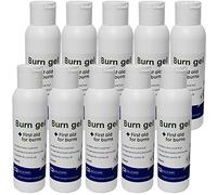 10 Bottle Pack Qualicare 120ml First Aid Burns Scalds Sunburn Cooling Soothe Gel