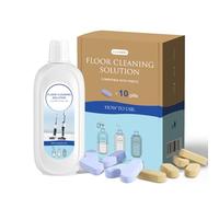 10 Bottles Compatible with Tineco Cleaning Solution Pet 500ml Per Bottle Lavender Scents and Orange Scents Floor Cleaner Compatible with All Robot Vacuums with Mopping and Cordless Wet/Dry Vacuum