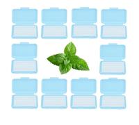 10 Boxes 50PCS Dental Wax for Braces, Brace Wax Orthodontic, Gum Ortho Wax, Dental Wax for Braces Wearer and Patients for Oral Care Protection Oral Care Teeth Braces Pain Relief (Mint Scent)