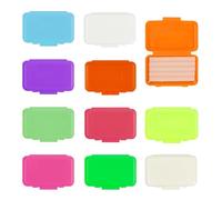 10 Boxes Orthodontic Wax, Dental Braces Wax Kit for Braces Wearers, 50 Pcs Mint Scented Gum Protector, Medical Grade BPA-Free Wax for Oral Pain Relief & Comfort Mint Flavors (Multiple Colors)