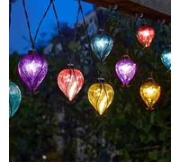 Smart Solar Balloon Rainbow String Lights Set of 10 in Multicolor | Charlies