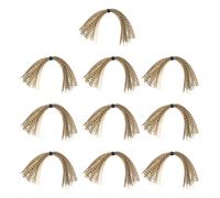 10 Bundles Squid Silk Tying Component Jigs Skirts Buzzbaits Squid Skirt Fly Tying Fishing Accessory Saltwater Fishing Accessories