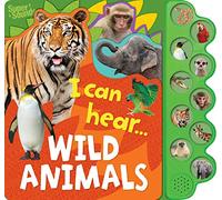 10-Button Super Sound Books - I Can Hear Wild Animals