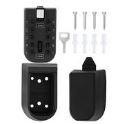 10 Buttons Password Key Lock Box, Wall Mount Safe Security Storage Case, Zinc Alloy Key Organizer with Thousands of Combinations, for Home Office Factory Outdoor Use
