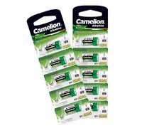10 Camelion 4LR44 Alkaline Batteries A544 1414A A544 No Mercury 6V 5BL 2024 New
