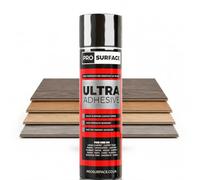 10 Cans High Temperature Spray Adhesive for Worktops, Panels, Edging & Decorative Sheet - Heat Resistant 110°C Contact Glue - Pro Surface 500ml
