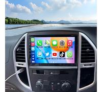 10" Car Stereo for Mercedes-Benz Vito 3 W447 2014-2020 Car Radio Touch Screen Android 14 Head Unit for Wireless Carplay & Andriod Auto GPS Navi/Bluetooth/WiFi/SWC/FM/RDS/MirrorLink