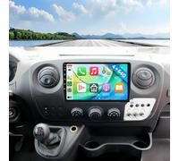 10" Car Stereo Radio Compatible for Vauxhall Movano B, for Renault Master 3, 4GB+64GB Android 15 GPS Navi Head Unit for Carplay Android Auto WiFi Bluetooth Camera Car Player