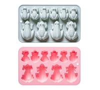 10 Cavity Silicone Chocolate Mold, Multipurpose Dessert Mold | Food Grade Baking Mold, Creative Chocolate Making Baking Accessories