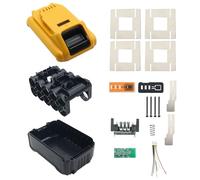 10-Cell 21700 Battery Case Replacement for DeWalt DCB200 18V 8.0Ah - Plastic Housing Repair Kit for 20V DCB200 Batteries (Battery Not Included)