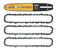 10" Chainsaw Guide Bar & Chain .043" Gauge 3/8" LP Pitch 40 Drive Links | 10 Inch Replacement For Husqvarna 23,33,36,38,41,136,137,140,141,142, 235,240,243,249,EL16,EL316,Echo CS-346,CS-361P