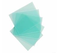 10 Clear Protective Covers for Welding Helmets PC Lens Plates for Dust and Spark Protection (115 * 90mm)