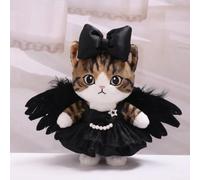 10 cm, 17 cm, 38 cm, Trendy Dolls Change Clothes, Casual and Cute Suits | Multi-Scene Matching (Black Devil Wings Skirt Set)