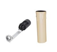 10 cm teardrop candle holder in cream brings an elegant and warm touch to any space Ideal for special occasions, transform your home into a cozy retreat.