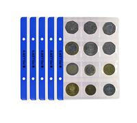 10 Collectors Sheets, 12 Pockets 1.38" X 1.38" (35mm X 35mm) On Each Page, for Medium Coins up to 1.10" (28mm). Album S refill