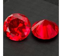 10 Colors Crystal Diamond Shaped Paperweight Decorative Cut Glass Giant Gemstone Wedding Christmas Ornament Gifts,red,80mm