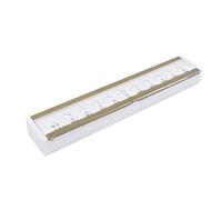 10 Colors GIA Master Set 10CT Diamond Color Grading Grader Color Tester Tool Professional Jeweler D-M Grader Set for Jewelry Appraisal Institutions, Training Institutions, Store Grading Control/2181