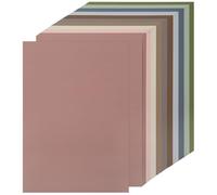 10 Colors Morandi Cardstock A4-60 Sheets Colored Thick Card Paper 250GSM/92LB for DIY Projects, Invatations, Crafts, Printing UAP30MX60