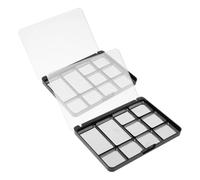 10 Colour Empty Eyeshadow Palette Magnetic as Silver 2pcs