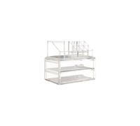 10 Compartment Cosmetics Organiser, Clear