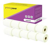 10 Compatible Rolls 100mm x 210mm White Direct Thermal Labels for Zebra GK420d GK420t GC420d GX420d GX420t GC420t GX430t GT800 LP2844 TLP 2844 Citizen CL-S521 CL-S621 CL-S631 (200 Labels per Roll)