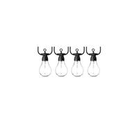 10 Connectable Festoon Lights 4.5m Lit Length - White