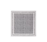 10 CORSO COMO spot pattern scarf - White One Size