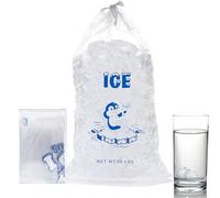 10 * Coulistica Ice Bags - Bag Organizer for Cube Freezer | Portable for Restaurant Celebration WeeDings Christmas Party Easy Filit Aokproof Reusable, multi-coloured, 20 pounds, Please refer to