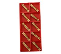 10 Count MGMN400M NC3030 Carbide Inserts for MGEHR Holder, for Heavy Duty Machining Operations