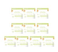 10 Count Pouch Reusable Microwave Sterilizer Bags for Breastpump Part/Baby Bottle 20 Times Per Bag Microwave Bag