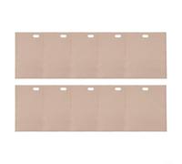10 Count Toaster Bags, Reusable Non Sandwich Bags for Ovens, Grills, and Microwaves, Heat Resistant Kitchen Essential (20x22cm)