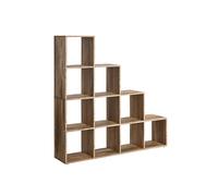 10-Cube Bookcase Camel Brown