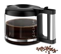 10-Cup Coffee Pot Replacement for De'Longhi COM532M 3066 3067 3093 3094 3111 3112 KF140 KF863 & BCO Series, Glass Carafe Compatible with De'Longhi Coffee Maker Espresso Machine